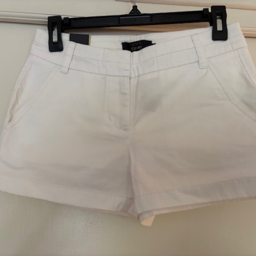 NWT J. Crew 3" Chino Shorts